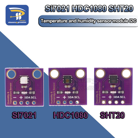 1PCS Si7021 Industrial High Precision Humidity Sensor with I2C Interface GY-213V-SI7021 ► Photo 1/6