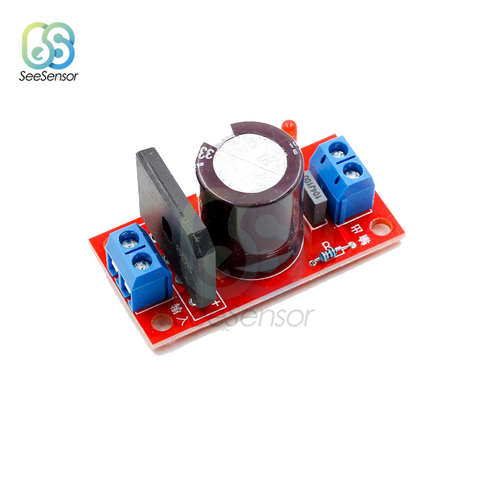 Rectifier Filter Power Supply Board 3A 8A Rectifier with Red LED Indicator AC Single Power to DC Single Source Board ► Photo 1/4