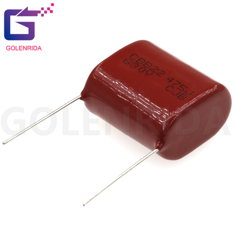 5PCS 630V475 4.7UF Pitch 25MM 630V 475J CBB Polypropylene film capacitor ► Photo 1/5