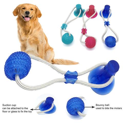 TPR Pet Dog Ball Squeak Dog Toys for Golden Retriever Large Dogs