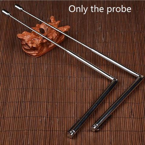 2 Pcs Flexible Stainless Steel Adjustable Detector Water Tool Durable Dowsing Rods Easy To Carry And Stretch Energy Properties ► Photo 1/6
