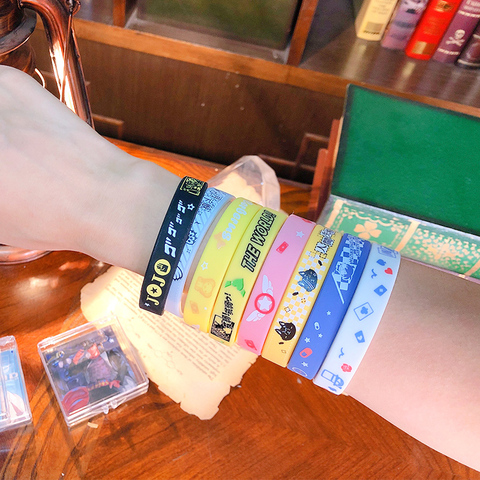 Brdwn Detective Conan Stray Dogs JoJo's Bizarre Adventure Card Captor Sakura Cosplay Wristband ► Photo 1/5