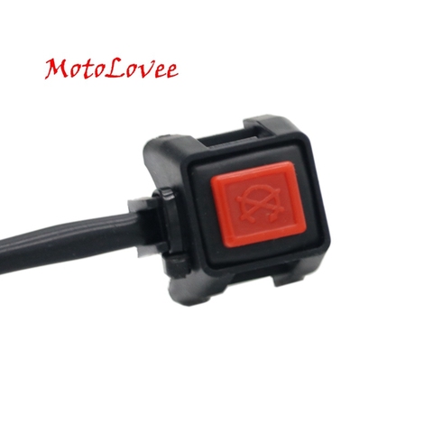 MotoFlyeer Universal ATV Motorcycle Dual Sport Dirt Quad Start Horn Kill Off Stop Switch Button Motorbike Accessories ► Photo 1/6