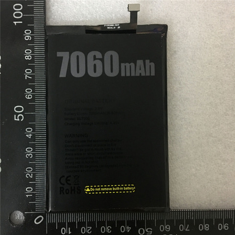 Mobile phone battery DOOGEE BL7000 battery 7060mAh Long standby time High capacit DOOGEE Mobile Accessories ► Photo 1/3