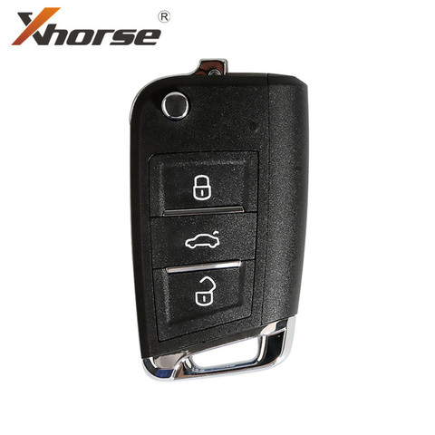 Xhorse Super Remote Key MQB Style 3 Buttons Built-in Super Chip XEMQB1EN Type 5pcs/lot ► Photo 1/5