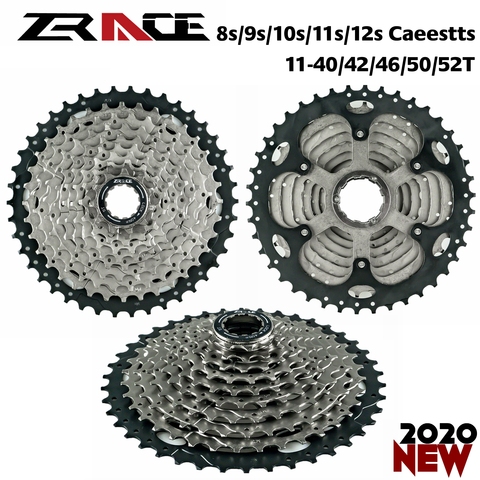 ZRACE Bicycle Cassette 8 9 10 11 Speed MTB bike freewheel 11-42T / 11-46T / 11-50T / 11-52T for ALIVIO / DEORE / SLX / XT ► Photo 1/6