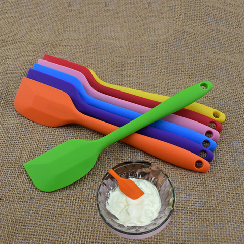 Kitchen Silicone Cream Butter Cake Spatula Mixing Batter Scraper