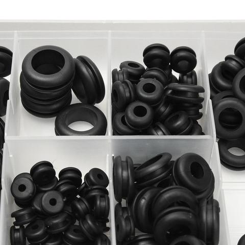 180Pcs Thickness rubber seal ring Oil Sealing Grommet Gasket For Protects Wire Cable hole protection ring shim washer Hardware ► Photo 1/5