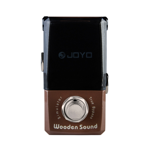 JOYO JF-323 Wooden Sound Acoustic Guitar Effect Pedal for Electric Guitar Acoustic Simulator Effect Mini Pedal True Bypass ► Photo 1/6