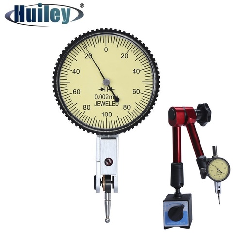 Leverage Dial Indicator for Shaft Runout Measurement Shockproof Analog Test Indicator Gauge for Hole Runout Measuring Tools ► Photo 1/1