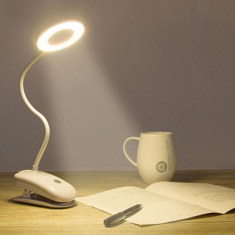 Clip Wireless Table Lamp Study, Rechargeable Led Study Table Lamp