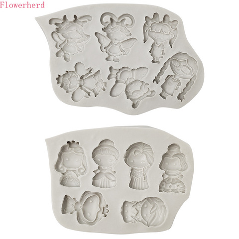 Cartoon Character Fondant Baking Silicone Mold Handmade Diy Cake Silicone Mold Cake Decorating Chocolate Mold Pastry Tools ► Photo 1/5