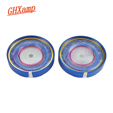 GHXAMP 40mm Subwoofer Headphone Unit 32Ohm Headset Speaker Driver 118dB/W Blue No Grain Tesla Magnetic Bass Unit CNC 2pcs ► Photo 1/6