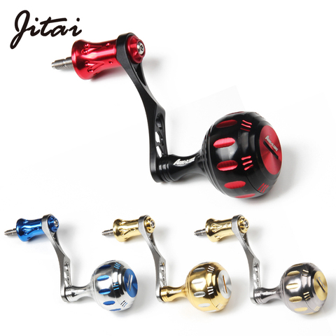 Jitai DIY Spinning Reel Handle For Shimano Daiwa 2BBs CNC Knobs High Precision Machining Power Handle 58mm ► Photo 1/1