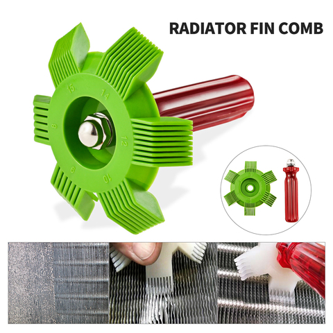 Radiator Comb Evaporator Air Conditioning Tools Fin Repair Comb A/C Radiator Condenser Coil Comb Cleaning Tool Auto Cooling Tool ► Photo 1/6