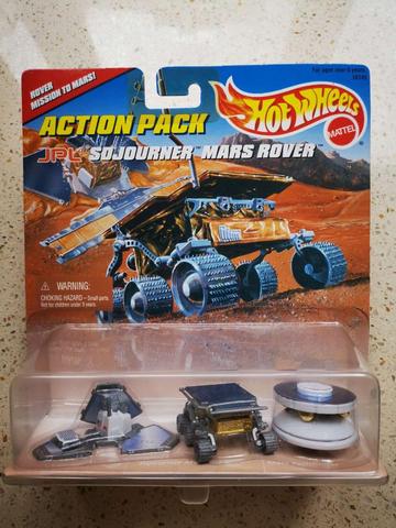 HOT WHEELS Cars 1/64 ACTION PACK JPL SOJOURNER MARS ROVER Collector Edition Metal Diecast Model Car Kids Toys Collection ► Photo 1/1