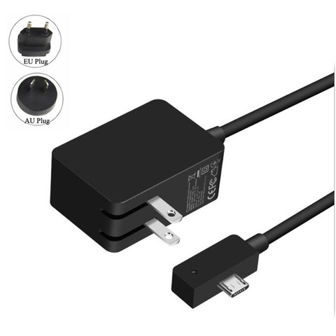 US/EU Plug Surface3 5.2V 2.5A 13W Power AC Adapter Wall Charger for Microsoft Surface 3 1623 1624 1645 Micro USB Tablet Laptop ► Photo 1/1