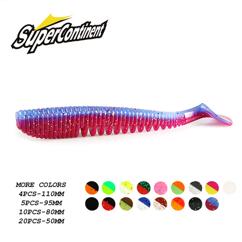 Supercontinent Fishing Lures Wobblers Artificial Shad Carp Fishing 5cm 8cm 9.5cm 11cm ► Photo 1/6