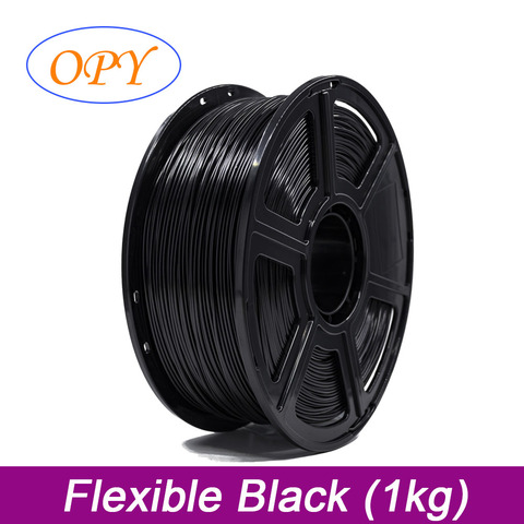 Flexible Rubber Filament 3D Printer Elastic 1 75 Mm Plastic Material 10M 100G Sample Nature Black Red Green Blue Color ► Photo 1/6