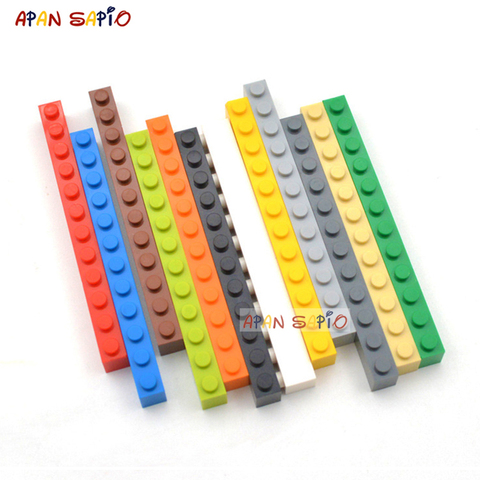 5PCS DIY Building Blocks 1x12 Dots Thick Figures Bricks Educational Creative Toys for Children Size Compatible With Brands ► Photo 1/6