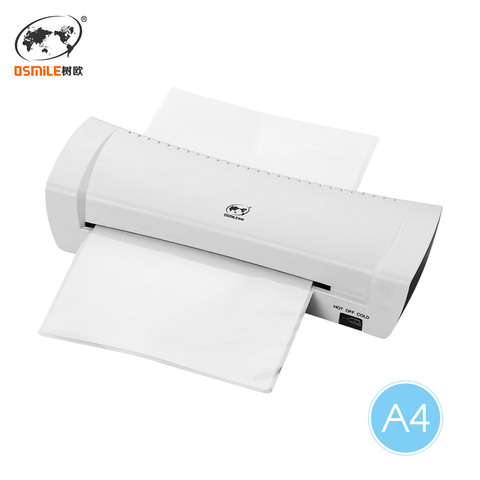 A4 Laminator Machine Hot and Two Rollers Size  Cold Laminating Machine for Document Photo Picture Credit Card Home School Office ► Photo 1/6
