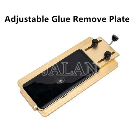 UYUE Universal mold for suction heating adjustable glue cleaning plate LCD glass OCA polarizer remover separator machine fixture ► Photo 1/6