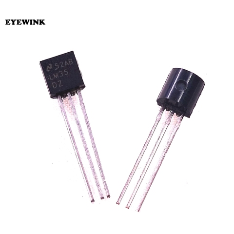 100pcs LM35DZ TO92 LM35 TO-92 LM35D Precision Centigrade Temperature Sensors ► Photo 1/2