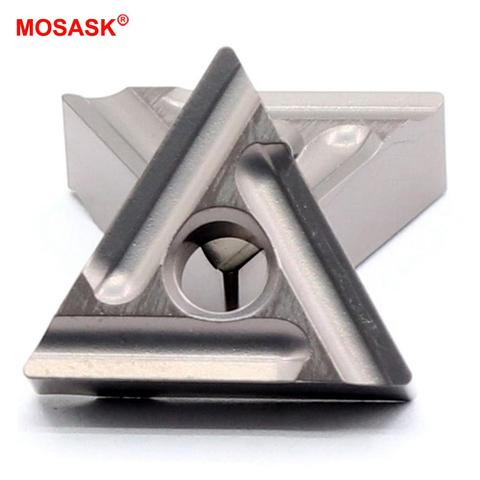 MOSASK 10PCS TNMG Ceramic Plates ZN60  L R Steel  Semi-Finish CNC Lathe Machining Tool External Turning Inner Boring  Inserts ► Photo 1/6