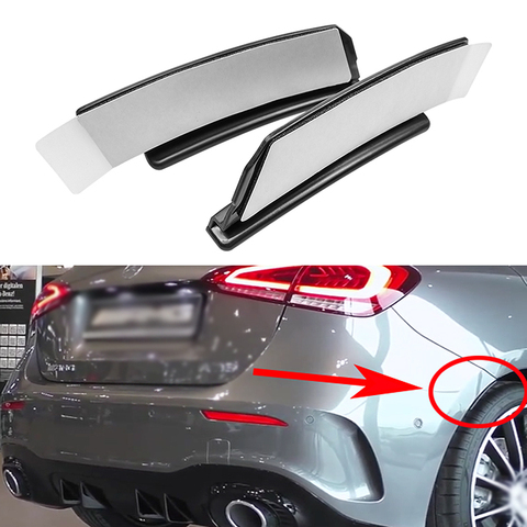 For Benz A Class W177 Hatchback AMG A180 A200 A250 A35 2022+ Car Rear Bumper Cover Trim Fender Flare Extension Wheel Eyebrow Lip ► Photo 1/6