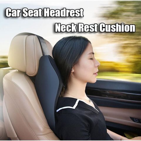 Car Seat Headrest Neck Rest Cushion Cushion Pad Memory Foam Head Rest Auto For Travel Support ► Photo 1/6