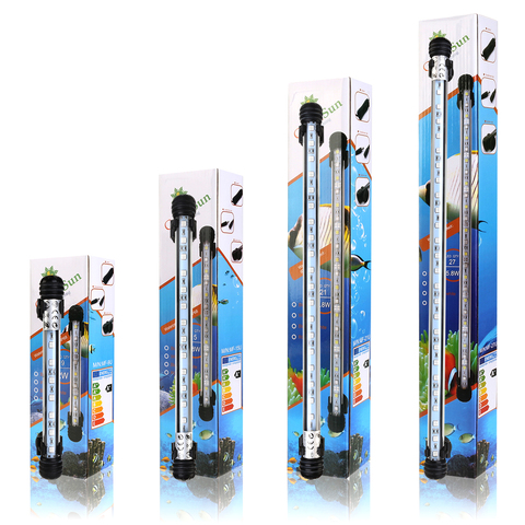 Aquarium Light Fish Tank LED Lighting Waterproof Submersible Bar Tube Clip Lamp Aquariums Decor Accessories Blue White ► Photo 1/6