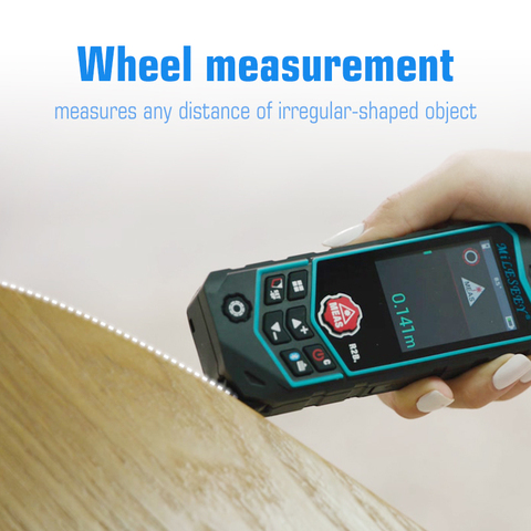 Mileseey Laser Distance Meter R2 Laser Rangefinder Laser Tape Range Finder ruler Diastimeter Curve dimension measurement ► Photo 1/6