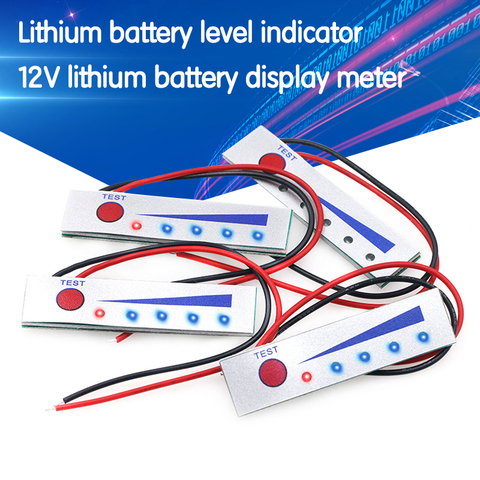 Lithium Battery Level 1S 2S 8V 3S 12V 4S 16V 5S 21V 6S 25V Indicator Tester LCD Display 18650 Lipo Li-ion Battery Meter Module ► Photo 1/6