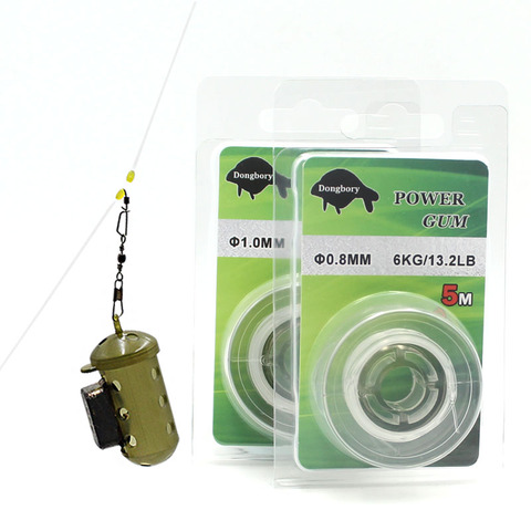 5m Capr Fishing Line Power Gum for Carp Rig Feeder & Legering Rigs Hooklink Tackle Fishing Carp Material ► Photo 1/6