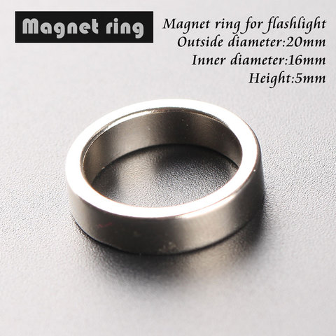 Convoy Flashlight Tail Magnet Ring Torch Hoops Magnetic Ring 20*16*5mm for Convoy S2 S2+ S3 S4 S5 S6 S7 S8 M1 C8 L4 Flashlight ► Photo 1/5