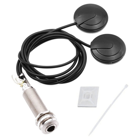 Guitar Pickups Acoustic Electric Piezo Transducer Microphone Contact for Guitar Violin Ukulele Mandolin Banjo Cello ► Photo 1/6