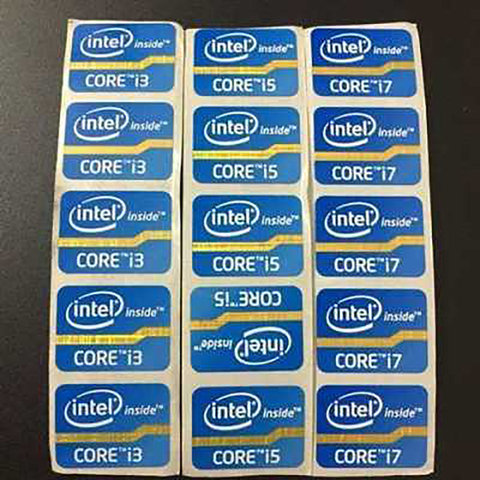 Ultrabook performance label sticker laptop logo intel core four-generation core i3 i5 i7 ► Photo 1/5