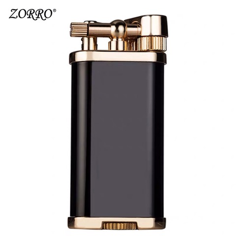 New Zorro Original Kerosene lighter. creative RETRO Lift arm cigarette oil lighter. grinding wheel. smoking gift ► Photo 1/6
