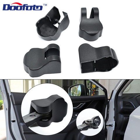 Doofoto 4x Car Door Limiting Stopper Cover For Subaru Forester Impreza Legacy Outback XV STI 2004 2014 2022 Car Accessories ► Photo 1/6