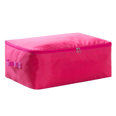 Hot Color Storage Bag Folding Clothes Storage Organizer Breathable Bedding Item Packing Box Waterproof Closet Bag For Quilts ► Photo 1/6