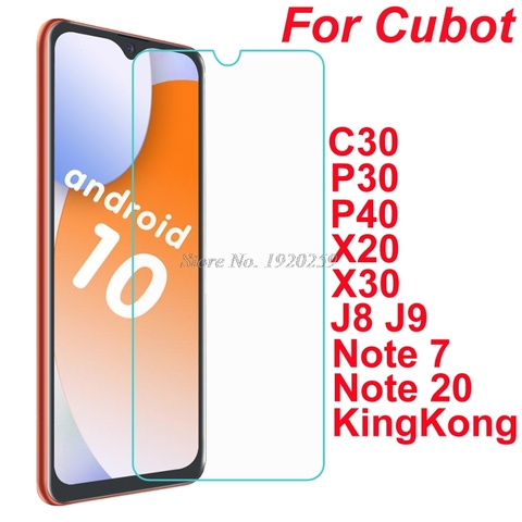 For Cubot Quest C30 P30 P40 X20 X30 KingKong 3 CS Mini Tempered Glass Screen Protector For Cubot J8 J9 Note 7 20 Pro Glass Film ► Photo 1/6