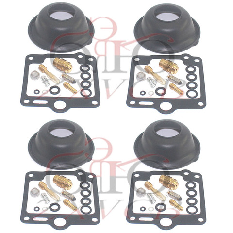 4set for XJ900F 58L 1986-1990 XJ 900 XJ900 F 900F 58 L Motorcycle carburetor repair kit plunger diaphragm parts ► Photo 1/1