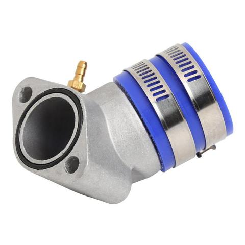 Aluminum 30mm Carburetor Frosted Intake Pipe Adapter Manifold Interface Boot for GY6 150cc Engine Scooter ATV Go Kart ► Photo 1/6