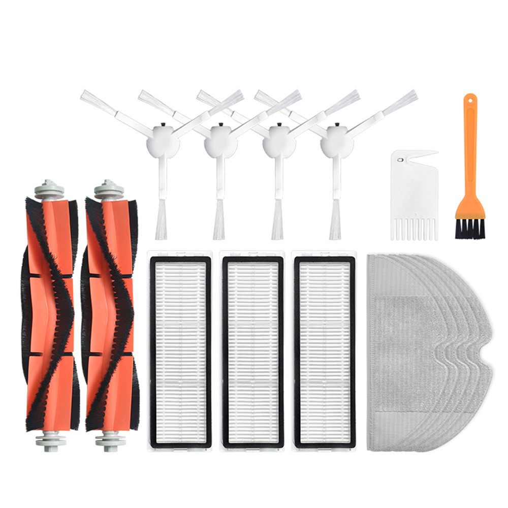 Roller Side Brush Filter Kit For Xiaomi MIJIA 1C Dreame F9 Robot Vacuum Cleaner