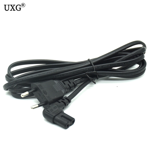 Figure 8 AC power cord Schuko EU Euro to right angled IEC C7 Power lead cable 1M 2M 3M 5M C7 AC Power Cord Cable Lead ► Photo 1/6