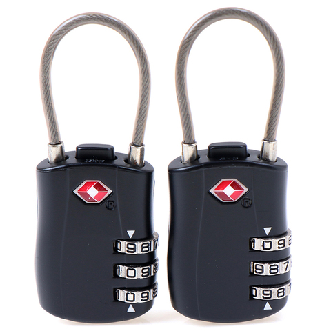 2ps Portable Mini Lock Padlock Outdoor Travel Luggage Zipper Backpack  Handbag Safe Alloy Anti-theft Combination Code Number Lock - Price history  & Review, AliExpress Seller - HOOO Store