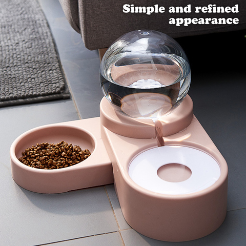 1.8L New Bubble Pet Bowls Food Automatic Feeder Fountain Water Drinking for Cat Dog Kitten Feeding Container Pet Supplies ► Photo 1/6