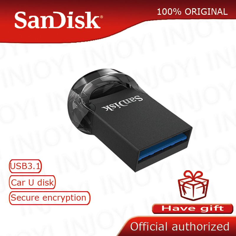 SanDisk Ultra Fit CZ430 USB 3.1 Nano 16GB 32GB 64GB 128GB Flash Pen Drive 