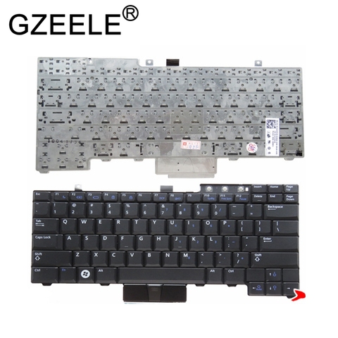 US keyboard for Dell Latitude E6400 E6410 E5500 E5510 E6500 E6510 for Precision M2400 M4400 No backlight ► Photo 1/3