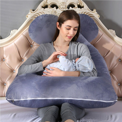 U Shape Pregnancy Pillow Full Body Sleeping Support Pillow For Pregnant Women Body Cotton Multifunctional Maternity Pillows ► Photo 1/6